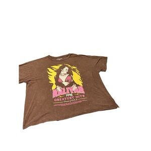 Aaliyah The Princess of R&B 1996 Greatest Hits Distressed Tshirt Tee Size XXL